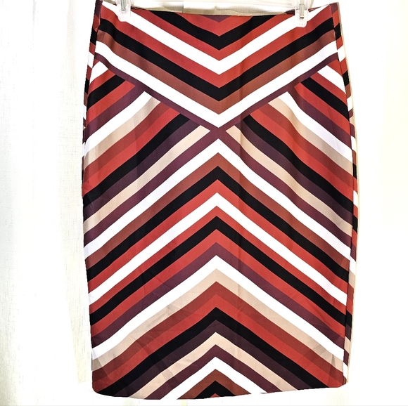 3/$20 ECI XL Multi-colored Striped Skirt - Picture 6 of 6